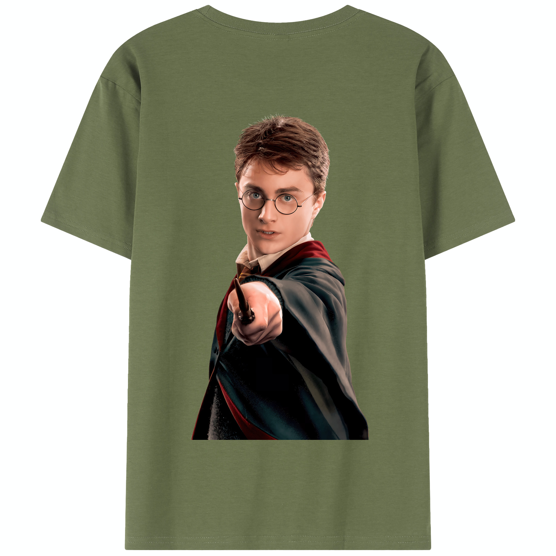 （画像用） Harry Potter ハリー・ポッターシリーズ 綿100％半袖Tシャツ（背面プリント）